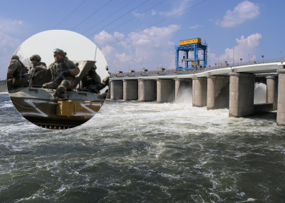 Войска РФ, Каховская ГЭС