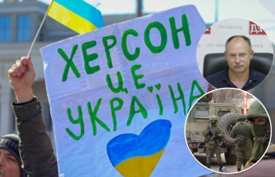 Жданов, Херсон, російські окупанти