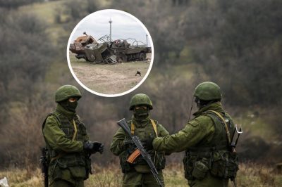 Российские военные, уничтоженная российская техника