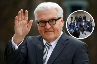 Годину сидів у бомбосховищі: президенту Німеччини довелося ховатися під час візиту в Україну