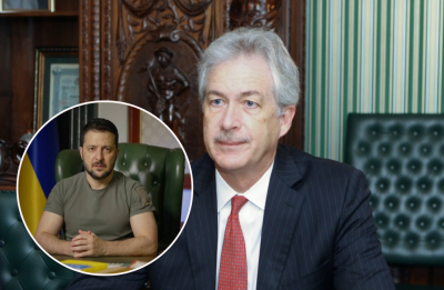 Владимир Зеленский, Уильям Бернс