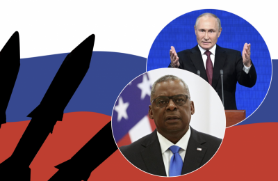 Ллойд Остін, Путін, ядерна бомба Ллойд Остін, Путін, ядерна бомба