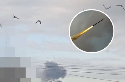 Ракетний удар по Україні