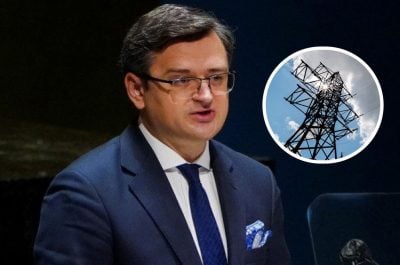 Дмитрий Кулеба, электроэнергия, электричество, свет