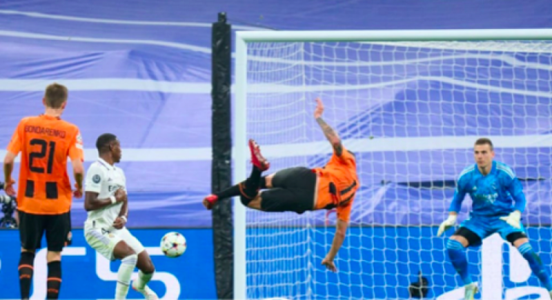 Шахтер наделал шороху в Мадриде и заколотил шедевральный гол Реалу