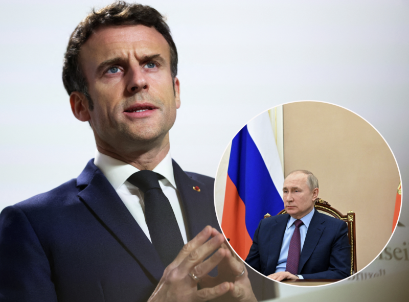 Макрон заявив, що готовий говорити з Путіним "кожен раз, коли це буде потрібно"