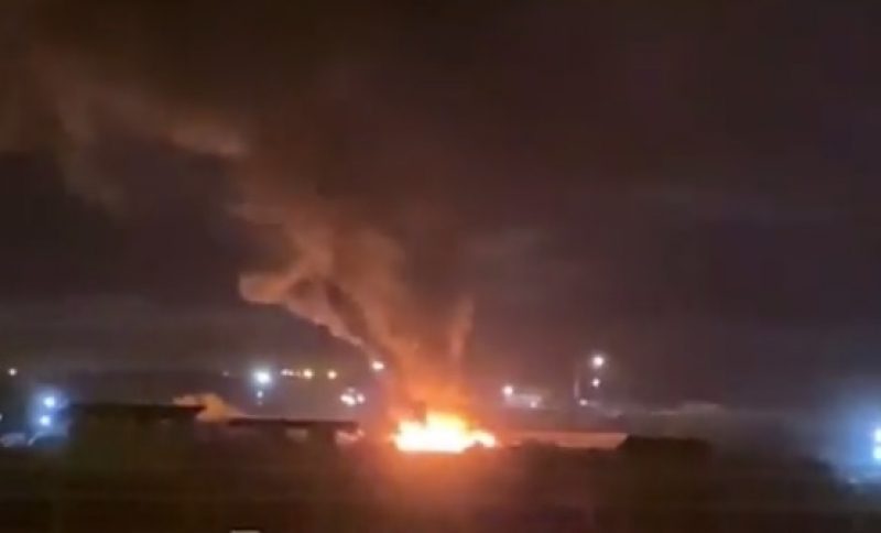 Палає склад з боєприпасами: у Бєлгородській області РФ спалахнула масштабна пожежа