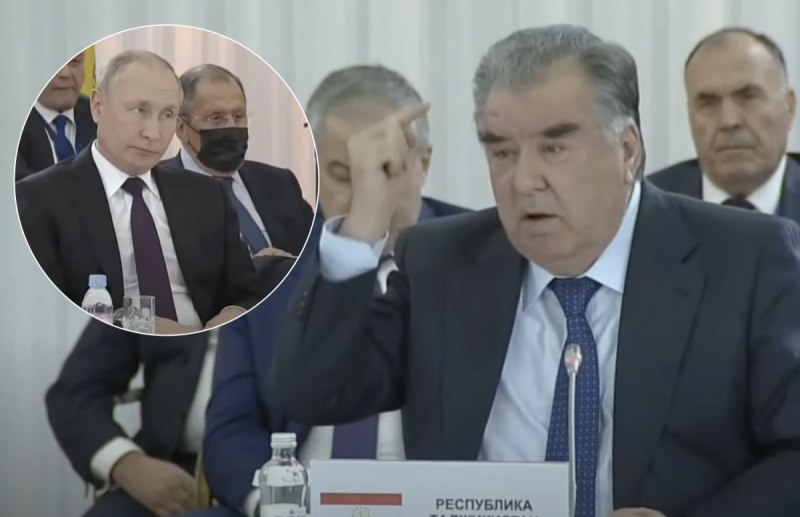 "Мы хотим, чтобы нас уважали": президент Таджикистана публично "наехал" на Путина