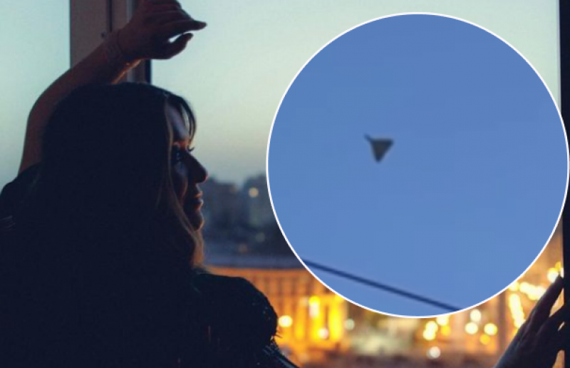 "Ми з сусідами намагалися його збити": Могилевська зняла дрона-камікадзе над своїм будинком