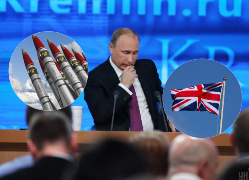 РФ угрожает влупить по военным объектам Британии