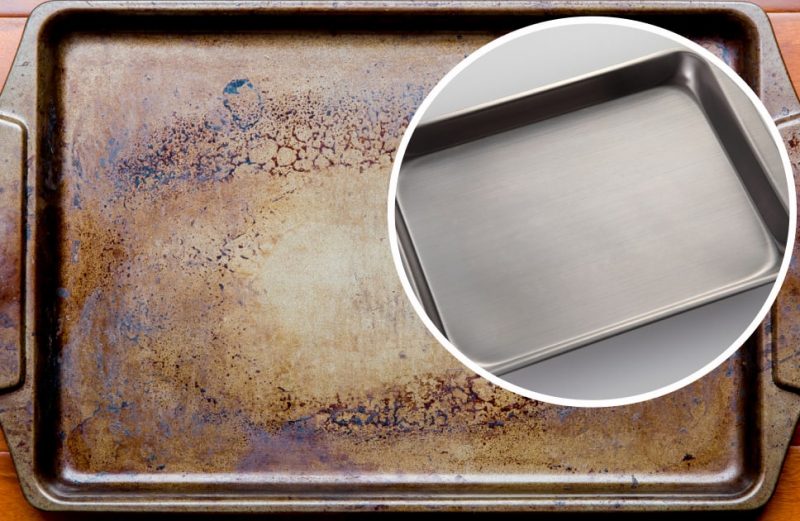 Застарелый жир моментально исчезнет: как просто и легко очистить противень от нагара