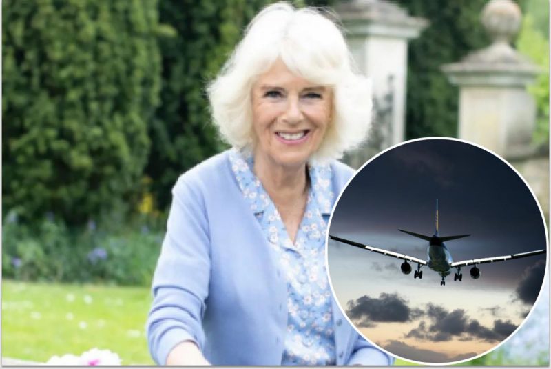 Королева Камилла попала в авиакатастрофу - сбылась ее фобия