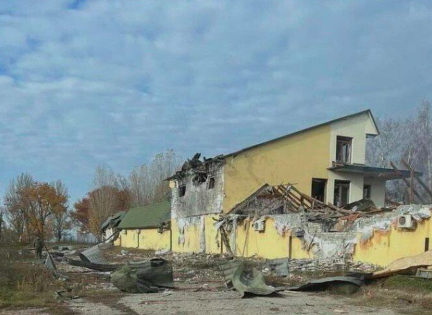 Прилет по оккупантам 