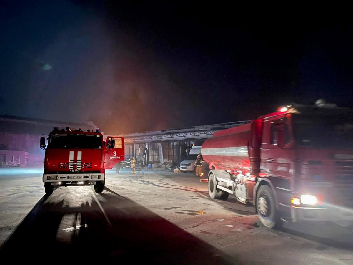 Удар дронами по Дніпру Удар дронами по Дніпру