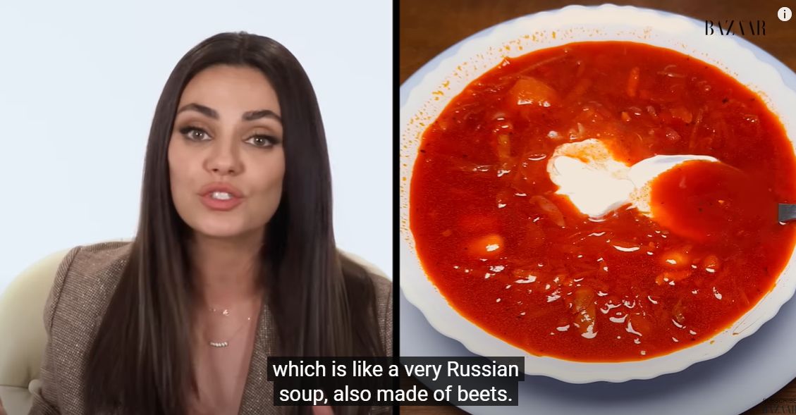 'Російський суп': Міла Куніс потрапила в скандал через борщ