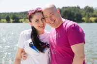 Алеся Бацман и Дмитрий Гордон показали, как греются обществом друг друга