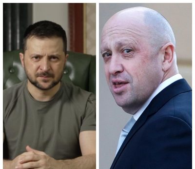 Володимир Зеленський, Євген Пригожин