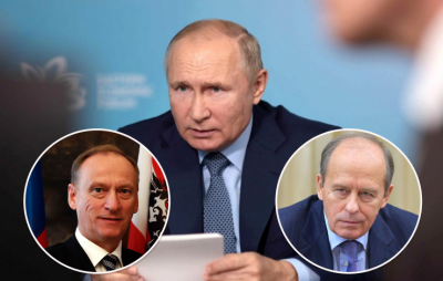 Путин, Патрушев, Бортников