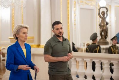 Зеленський, фон дер Ляєн