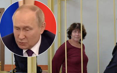 Росіянка залишила записку на могилі батьків Путіна Росіянка залишила записку на могилі батьків Путіна