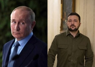 Владимир Зеленский, Владимир Путин