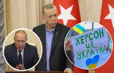 Эрдоган похвалил Путина за решение отступить от Херсона и захотел стать посредником в переговорах