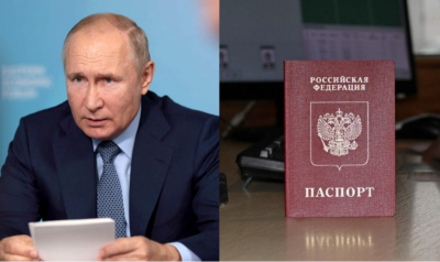 Путин собрался забирать паспорта России у тех, кто расскажет правду о войне против Украины