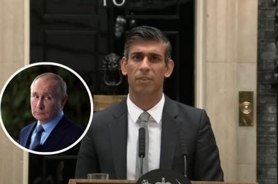 Ріші Сунак, Володимир Путін