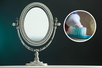 Зеркало, зубная паста