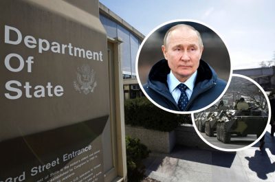 Влдаимир Путин, Госдепартамент США, российские военные