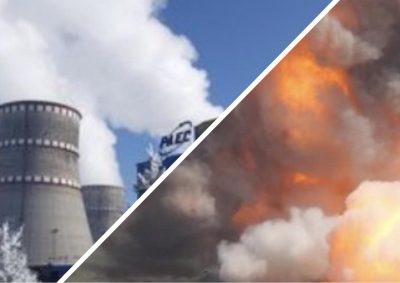 Энергоблоки украинских АЭС экстренно отключают после ракетных ударов РФ