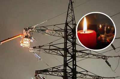 Отключение света в Украине: 30% потребителей до сих пор без электричества, ремонту мешает погода