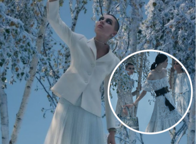 Березы и заснеженная тундра: дом Dior оскандалился из-за русских мотивов в новой рекламе