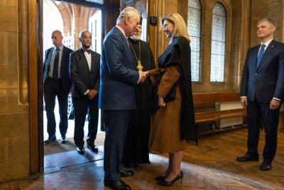 Елена Зеленская покорила стильным нарядом на встрече с королем Чарльзом III