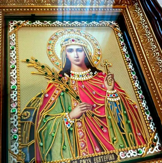 Икона святой Екатерины 