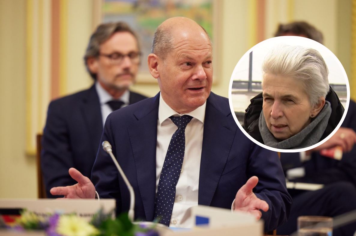 Олаф Шольц, Мари-Агнесс Штрак-Циммерман