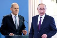 Шольц вимагає від Путіна вивести війська з України, а директор Кремля клянчить перемовини