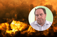 Наздогнала карма: у Скадовську підірвали машину місцевого колаборанта