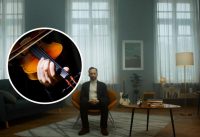 Рэпер Миша Крупин душевно сыграл гимн Украины на скрипке во время ракетной атаки