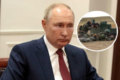 Володимир Путін, російські військові