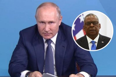 Владимир Путин, Ллойд Остин