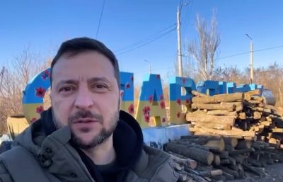Зеленський приїхав на Донбас і потужно привітав українських захисників з Днем ЗСУ