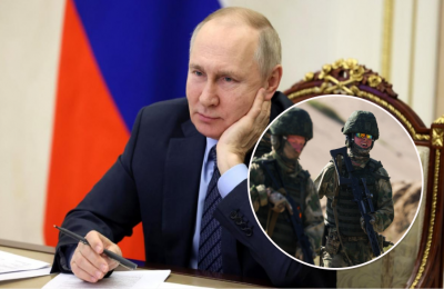 Путін, російські окупанти