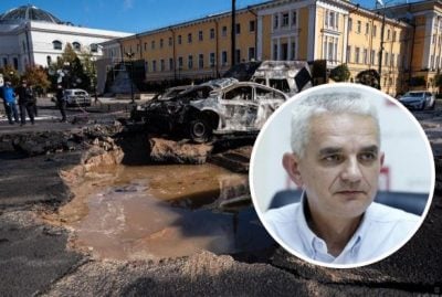 Мельник, ракетний удар