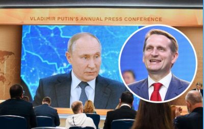 Путін, Наришкін