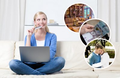 Девушка, дом, деньги, отношения