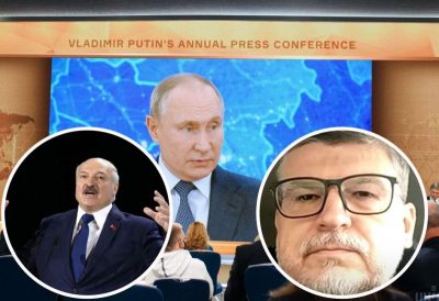 Лукашенко, Горбач, Путин