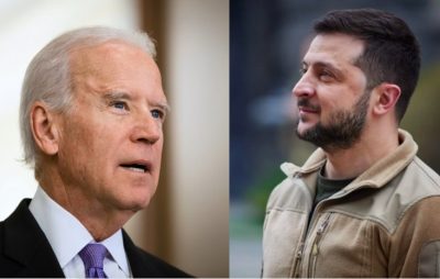 Зеленский и Байден