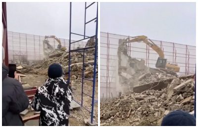 Оккупанты снесли драмтеатр в Мариуполе