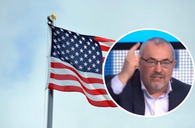 Флаг США, российские пропагандисты